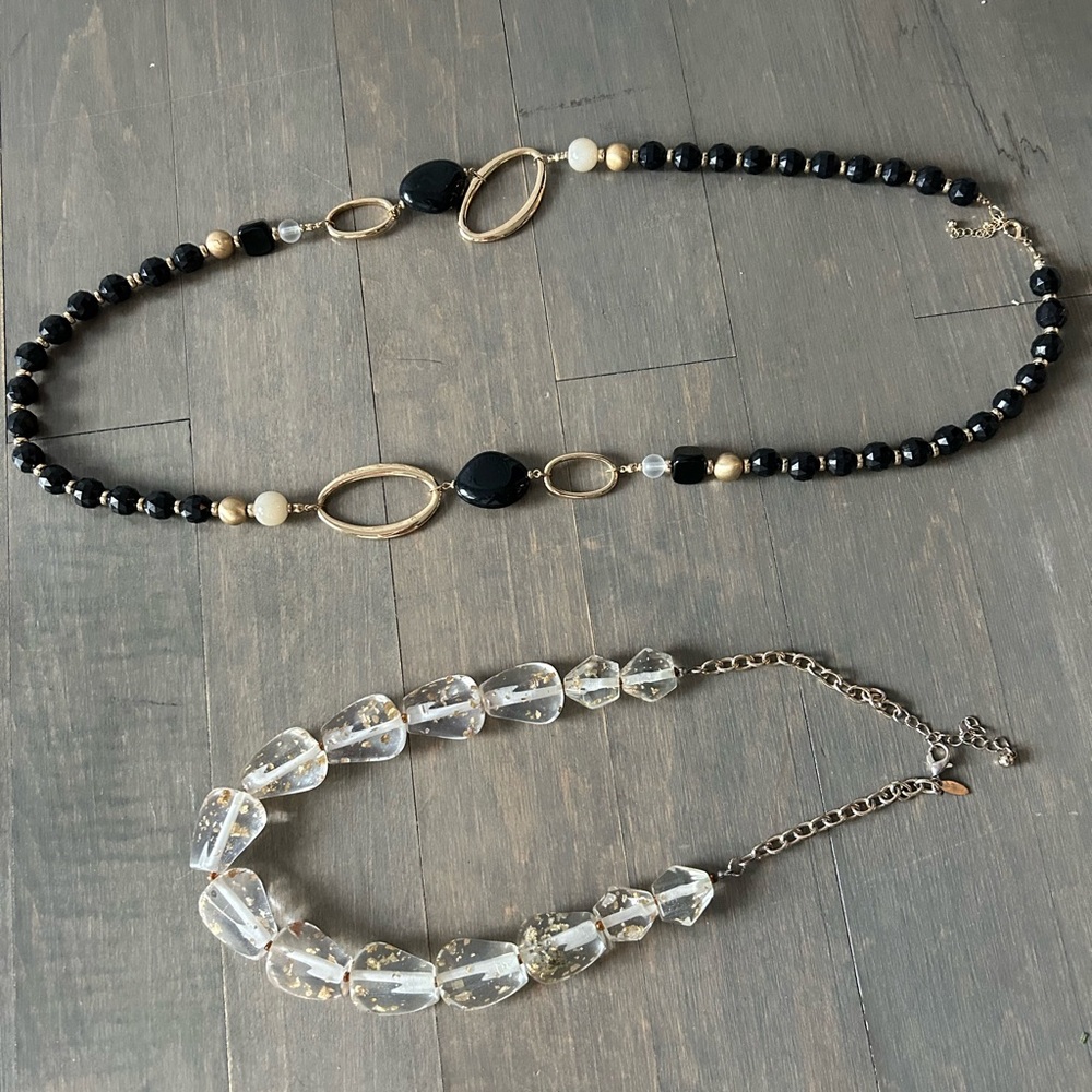 2 sets fashion necklaces